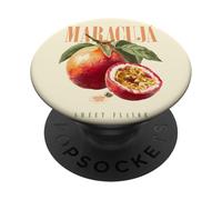 Fruta orgánica botánica del Sabor Dulce de la Fruta de la pasión Vintage PopSockets PopGrip Adhesivo