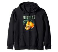 Fruta orgánica botánica del Sabor Dulce de la Fruta de la pasión Vintage Sudadera con Capucha