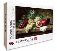 Fruta Puzzle Madera, Retro Puzzle 3000 Piezas Adultos con Compact Box 122x81cm, Rompecabezas Desafiante, Juegos de Rompecabezas Creativos para Hombres Mujeres Adolescente, Regalos para niñas, C-6493