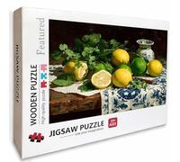 Fruta Puzzle Madera, Retro Puzzle 5000 Piezas Adultos con Compact Box 156x105cm, Rompecabezas Desafiante, Juegos de Rompecabezas Creativos para Hombres Mujeres Adolescente, Regalos para niñas, 3-1981