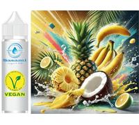 Fruta Tropical - Concentrado de Sabor a Piña, Plátano, Coco y Limón - Vegano - Sasami - 10ml