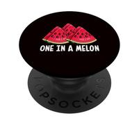 Fruta - Uno en un melón PopSockets PopGrip Adhesivo