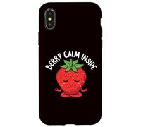 Frutas - Berry Calm Inside Carcasa para iPhone X/XS