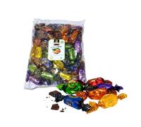 Frutas de Aragon con Chocolate | Fruta Confitada Bañada en Cobertura de Chocolate | Frutas Confitadas de Gran Conservación |