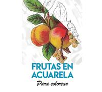 Frutas en acuarela: Teoría del color para colorear pastel acuarela colores.