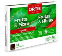 Frutas & Fibras FORTE, Tránsito Intestinal, Suplemento en Cubos, 12 Unidades