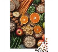 Frutas Frescas Verduras Puzzle de 1000 Piezas Papel para Adultos Alimentos Integrales Relajante Hogar Regalo 70x50cm/1000pcs
