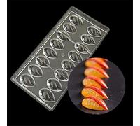 frutas oliva gota agua limón Lotus Forma chocolate molde policarbonato transparente Candy Making Herramienta repostería molde, bandeja de hornear Bakeware pan para Chocoate tarta repostería