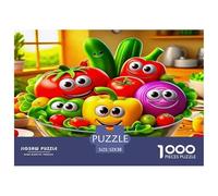 Frutas Rompecabezas 1000 Piezas para Adultos Y Niños Alimentos Impossible Regalos Habilidad Familiar Idea De Regalo para Ella O É 52x38cm/1000pcs