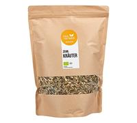 FRUTEG Té de hierbas orgánicas 10 Hierbas 1000 g | Templo herbario suelto con hierba de limón Peppermint Brenn Nettle Deja Herman Anaranjado | De cultivo orgánico | 1 kilogramo