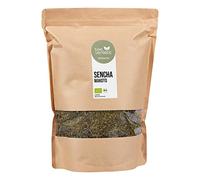 FRUTEG Té verde Bio Senchla Makoto | Té verde puro suelto de China al estilo japonés | Picante suave en el gusto | de la agricultura orgánica certificada | 1000 g