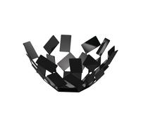 Alessi MT02 B, Frutero, Acero Inoxidable, Negro, 27, 3 x 27, 3 x 13 cm, Negro, 27,3 x 27,3 x 12,7 cm