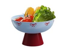 Frutero | Frutero con desagüe, decoración de mesa, bandeja de goteo creativa para vacaciones, camping al aire libre, cocina, picnic, salón, balcón, buffet