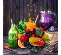 Frutero moderno de hierro con diseño ventilado, ayuda a prevenir la acumulación de agua en el almacenamiento (negro H)