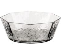 frutero, Tazones de vidrio Patrón martillo Color Plato fruta Tazón Cubiertos creativos Ensaladera irregular geométrica for mezclar dulces (Color: Verde lago, Diámetro:(Smoky Gray)