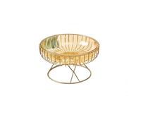 Fruteros de encimera, Plato for frutas, elegante y sofisticado for aperitivos: ideal for la sala de estar y la mesa de centro | Bandeja de postres de alta gama, elegante for dulces en hogares modernos