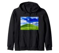 Frutiger Aero Meadow Aesthetic y2k 2000s Ironic Nostalgic Sudadera con Capucha