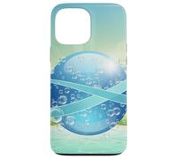 Frutiger Aero y2k Aesthetic Palm Trees Cyber Beach World Carcasa para iPhone 13 Pro MAX