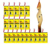 Frutilexia 20 Piezas Atrapa Moscas, Trampa Moscas Fruta, Atrapa Mosquitos, Trampas para Moscas Colgantes, Tiras Atrapamoscas, Atrapa Insectos, Seguro y No Tóxico, para Interiores y Exteriores