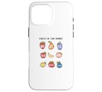 Fruto del Espíritu Cita bíblica Iglesia Dios Fe Carcasa para iPhone 16 Pro MAX