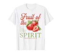 Fruto del Espíritu Gálatas 5:22-23 Verso de la Biblia Cristiana Camiseta