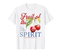 Fruto del Espíritu Gálatas 5:22-23 Verso de la Biblia Cristiana Camiseta