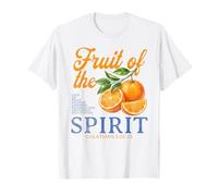 Fruto del Espíritu Gálatas 5:22-23 Verso de la Biblia Cristiana Camiseta