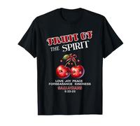 Fruto del Espíritu Versículo bíblico Cristiano Lindas Camiseta