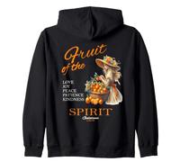 Fruto del Espíritu Versículo de la Biblia Cristi Sudadera con Capucha