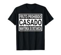 Fruto prohibido casado camisa Camiseta