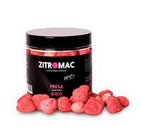 Frutos Rojos Liofilizados 100% Naturales - Fruta Deshidratada sin Azúcar Añadido - Fruta Liofilizada para Cóctel, Infusiones, Té, Repostería Creativa, Postres, Decoraciones Comestibles 60g (Fresa)