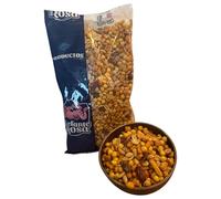 Frutos Secos 1 kg Premium - Mix de Revoltillo Mostachón | Coctel de Frutos Secos con Almendras con Piel, Maní Repelado y Frito, Maíz Frito | Snack Saludable y Crujiente - Cocktail El Elefante Rosa