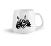 Frutta in ceramica Tazza regalo originale Area giochi Sala giochi Sala giochi Gioco Lettera di gioco （14oz/400ml） per Tè, caffè e bevande calde