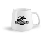 Frutta in ceramica Tazza regalo originale Festa a tema dinosauri per bambini nel mondo dei dinosauri （14oz/400ml） per tè, caffè, latte, cappuccino