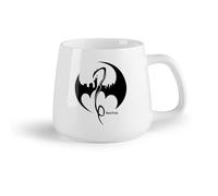 Frutta in ceramica Tazza regalo originale Logo della Statua della Libertà con il drago di New York City （14oz/400ml） per tè, caffè, infuso caldo