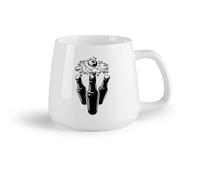 Frutta in ceramica Tazze in ceramica per caffè, latte e tè Bere birra Lettera di birra Amante della birra （14oz/400ml） per Tè, caffè e bevande calde