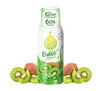 FruttaMax - Concentrado de jarabe de frutas | Menos azúcar | con un 60% de contenido de fruta | adecuado para máquina de refrescos 500ml (Kiwi)