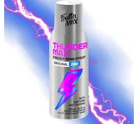 FruttaMax - Jarabe concentrado de bebida energética | Menos azúcar | Apto para máquina de refrescos 500ml (ThunderMax ZERO)