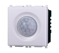 Frutto Sensor de Movimiento infrarrojo PIR Compatible Plana Color Blanco EV1801 Kit 1 Unidad