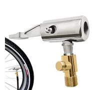 Fruusv Adaptador de válvula de neumático de coche, mandril de aire para | Compresor de aire portátil, inflador de neumáticos, compresor de aire, acoplamiento rápido para inflar