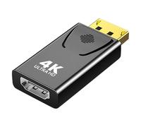 Fruusv - Adaptador HD DP,Adaptador USB HD 4K60hz con puerto de pantalla - DP, para vídeo, el juego admite resolución 4K, frecuencia de actualización de 60 Hz, canal de retorno de audio