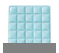 Fruusv Cat Cooling Mat Pad, Foldable Picnic Pet Rug, Scratch-Resistant Sleeping Mattress, Multifunctional Pet Bed for Car Trips, Lawn, Balcony, Living Room, Park, 15.75x15.75 Inches, Blue