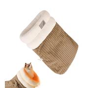 Fruusv Cat Winter Sleeping Bag, Thickened Warm Cat Snuggle Sack, 360° Wrap Cat Bed, Comfortable Cat Sleeping Bag, Plush Cat Sack for Indoor Cats, Washable Cat Snuggle Sack for Autumn and Winter