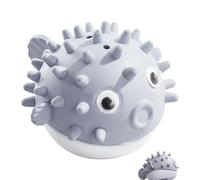 Fruusv Catnip Balls for Cats, Puffer Fish Roller Toy, Treat Dispenser & Grooming Aid, Interactive Chew Kitten Teeth Cleaning & Stress Reliefl for Mood Enhancement and Play, 7x6.5x4.5 cm