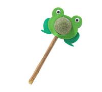 Fruusv Catnip Toys for Cats, Teeth Cleaning Frog Toy, Interactive Cat Chew Toy, Oral Care Cat Toy, Cat Sticks for Chewing, Pet Supplies for Chewers, Chew Toy for Cats, Enrichment Toys for Cats