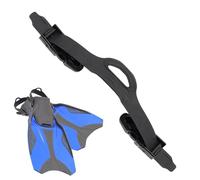 Fruusv Correas de repuesto para aletas de buceo, equipo de snorkeling antideslizante ajustable | Correa de palma de hebilla de liberación rápida, para adultos, apasionado, principiante, lago,