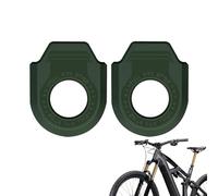 Fruusv - Cubierta de pedal de bicicleta | Protección elástica antigolpes - Tapa protectora para manivela de bicicleta, para bicicleta de montaña, ciudad, exterior, ciclismo, senderismo, senderismo