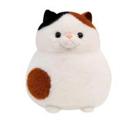 Fruusv Cute Cat Plush Toy, Stuffed Cartoon Cat Doll, Soft Stuffed Animal Toy, Plush Cat for Bedroom, Cartoon Cat Plush Perfect for Children, Great for Game Rooms, Living Rooms, and Bedrooms