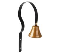 Fruusv Dog Door Bell, Brass Go Outside Training Bell, Vintage Loud Pet Toy, Puppies, Medium and Large Dogs for Interior Outdoor Housetraining in Home Or Bedroom, 7,09 x 1,57 x 1,18 pulgadas