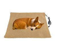 Fruusv Dog Heating Pad | USB Electric Cat Blanket | Dog Kennel Pet Accessories, 5-Speed Temperature Adjustable Dog Warm Bed with Anti-Bite Steel Cord for Indoor